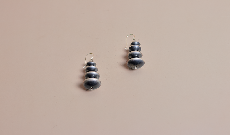 Navajo Pearl Drop Earrings