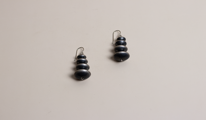 Navajo Pearl Drop Earrings