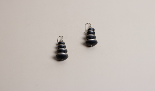 Navajo Pearl Drop Earrings