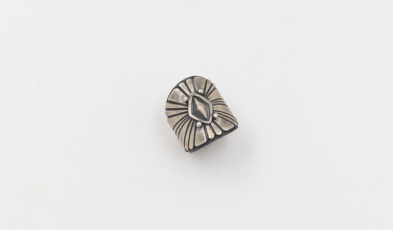 Wide Band Radiant Line Ring
