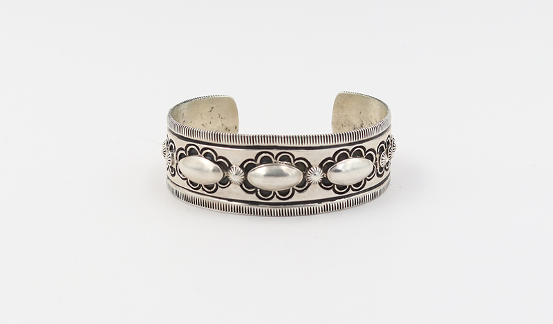 Floral Channel Cuff
