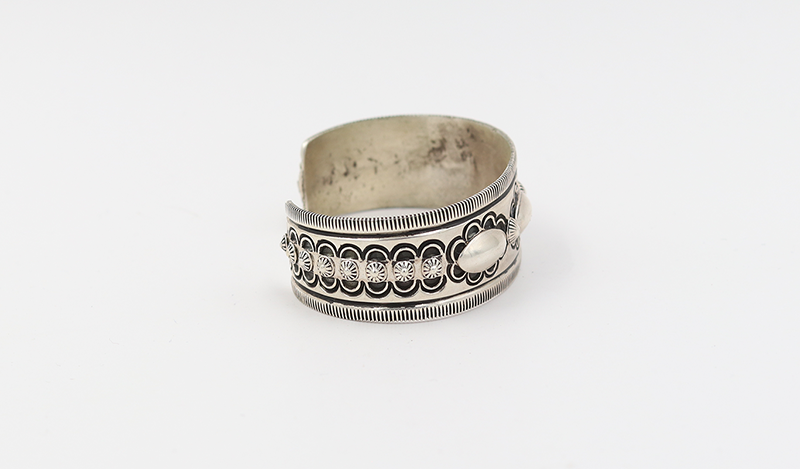 Floral Channel Cuff
