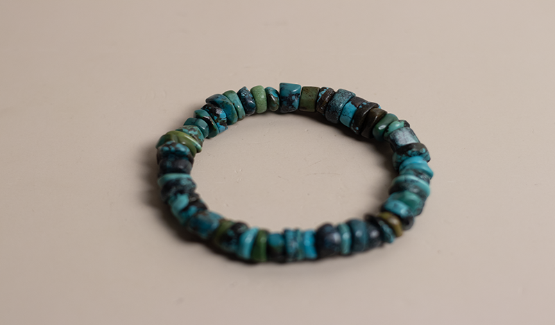 Deep Turquoise Nugget Bracelet