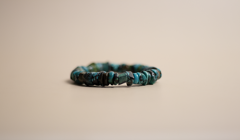 Deep Turquoise Nugget Bracelet