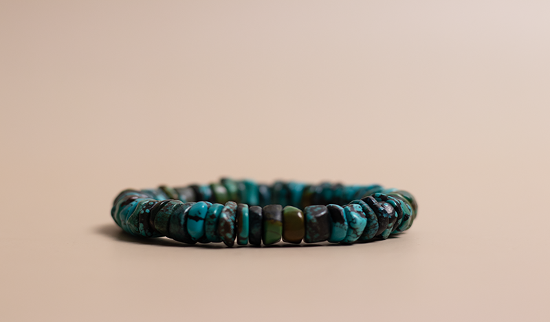 Deep Turquoise Nugget Bracelet