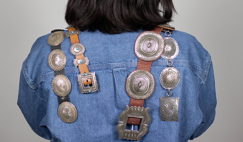 Calvin Martinez Concho Belt