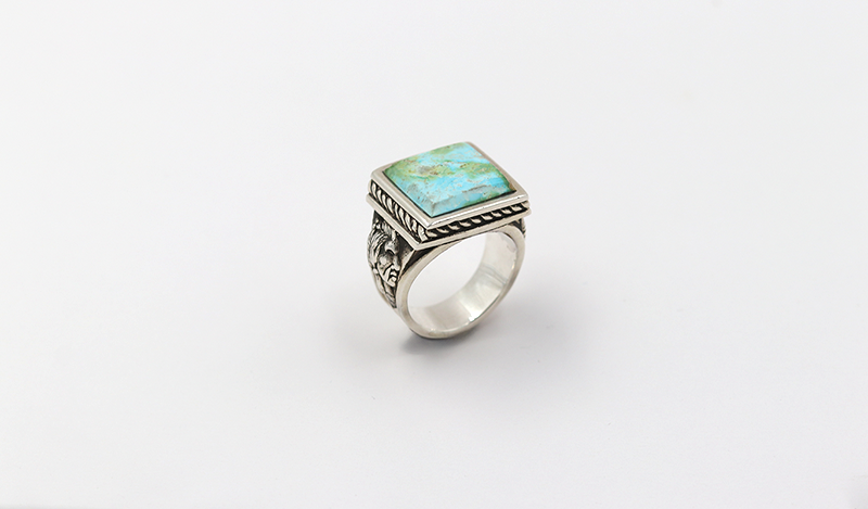 Sonoran Gold Turquoise Signant Ring