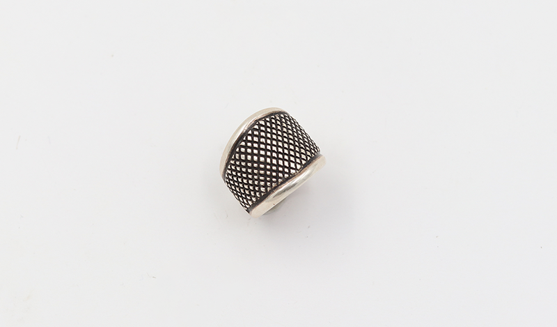 Hand Etched Diamond Design Cigar Band