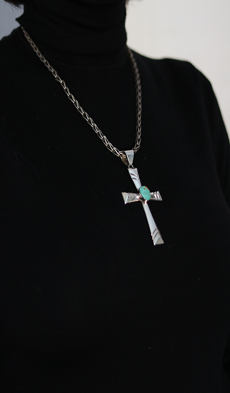 Silver V chain