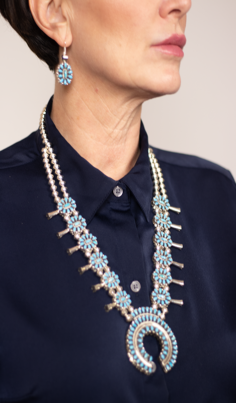 Jeffrey James Reversible Squash Blossom Set