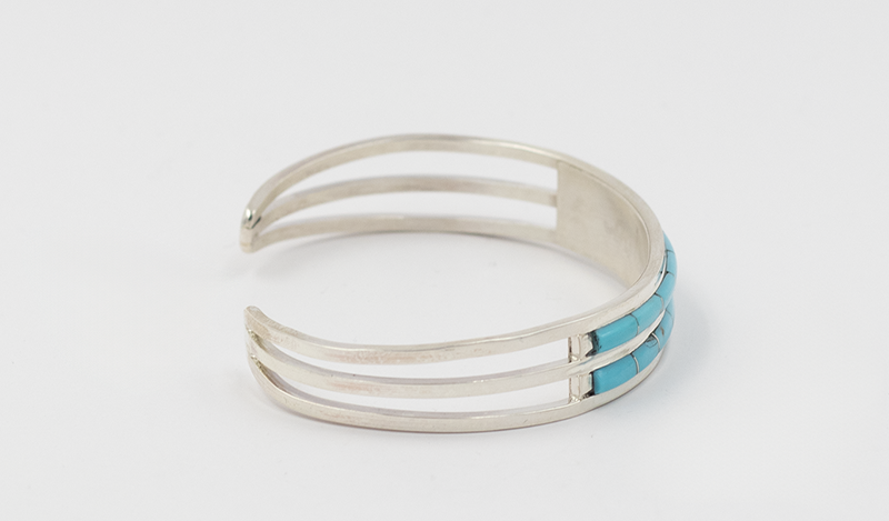 Split Zuni Inlay Cuff