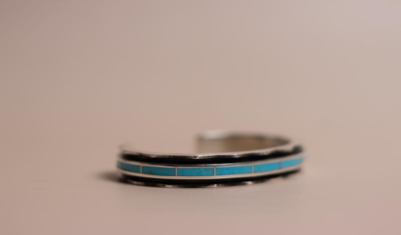 Larry Loretto Inlay Channel Cuff