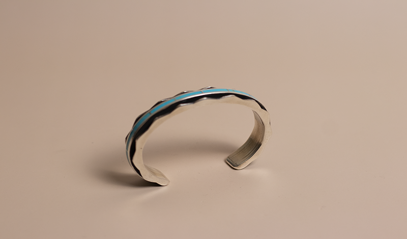 Larry Loretto Inlay Channel Cuff