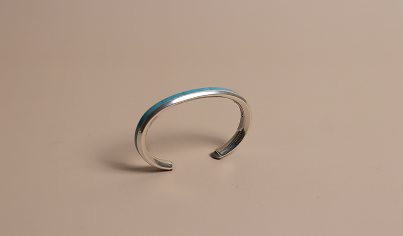 Thin Inlay Channel Cuff