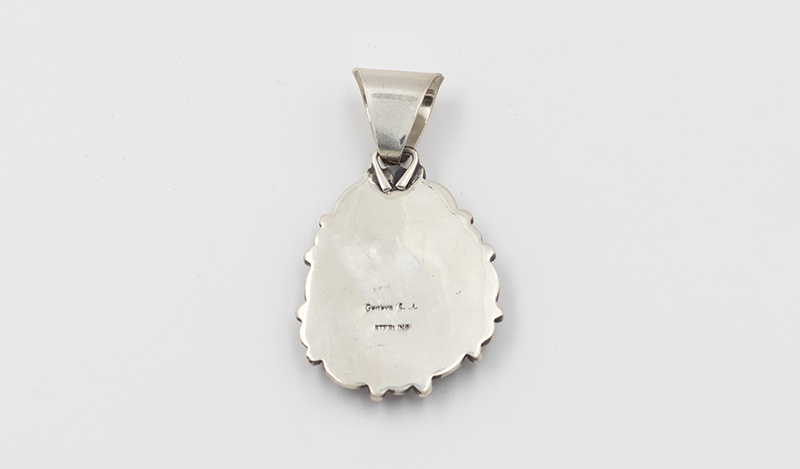 Kingman Turquoise Pendant with Star Detail