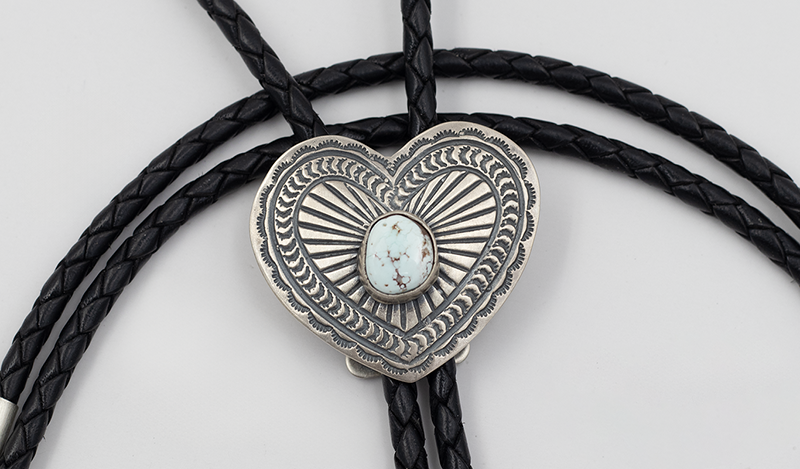 Dry Creek Turquoise Heart Bolo