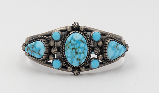 High Grade Sonoran Blue Cuff