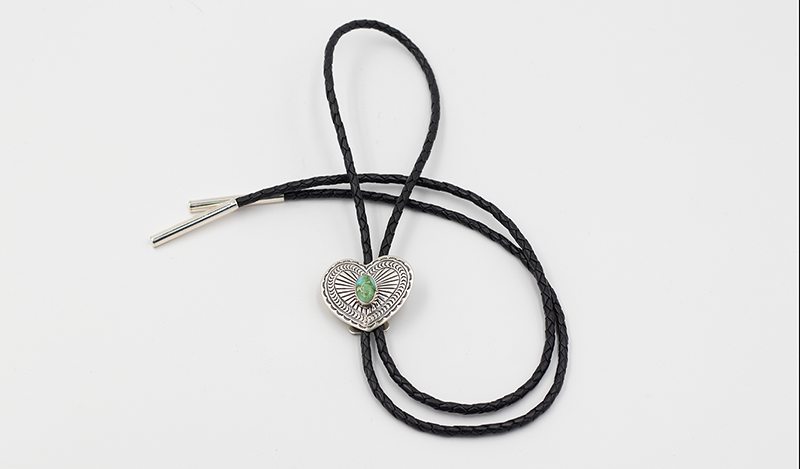 Sonoran Gold Turquoise Heart Bolo