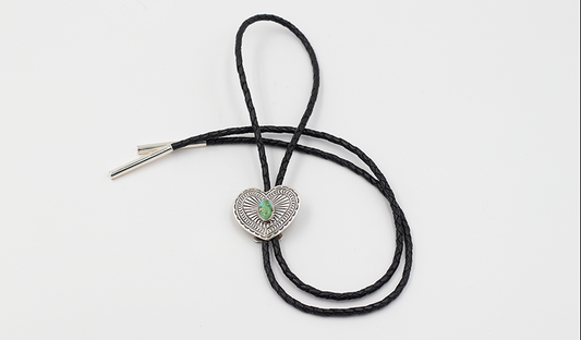 Sonoran Gold Turquoise Heart Bolo