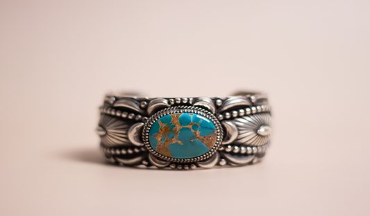 Large Royston Turquoise Cuff
