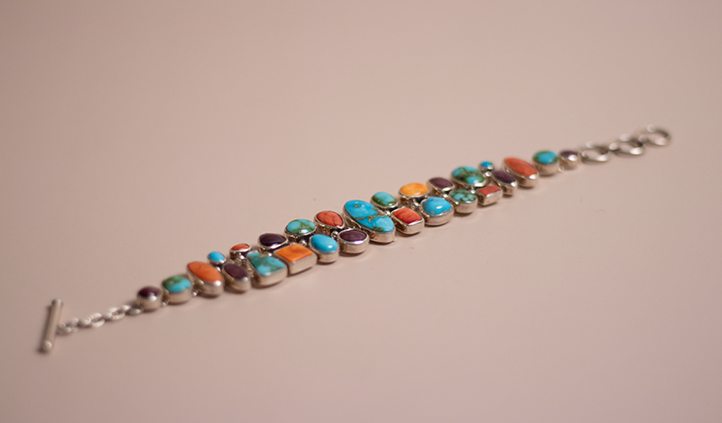 Multi-Color Link Bracelet
