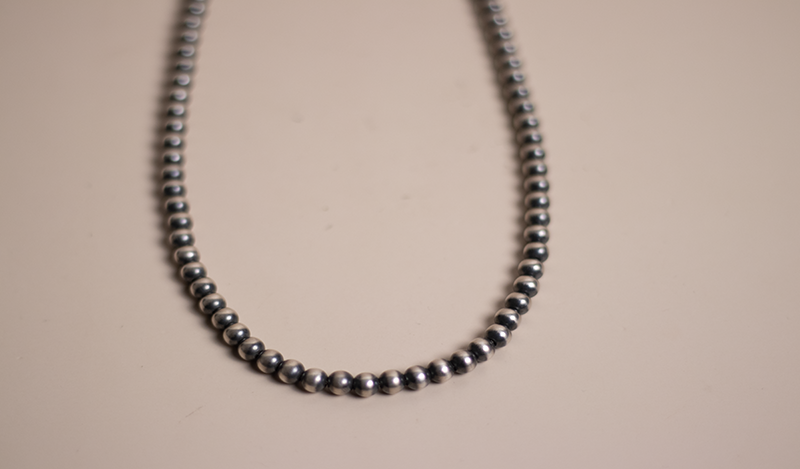 22" 6mm Navajo Pearls