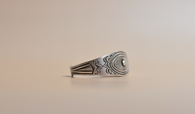 Ingot Silver Cuff