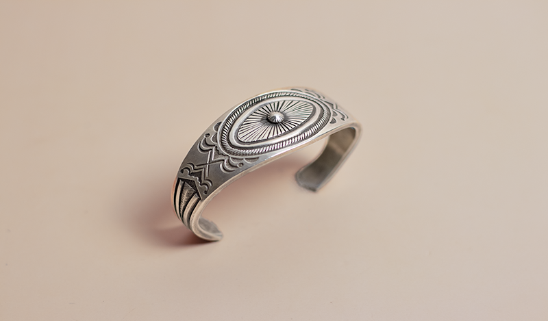 Ingot Silver Cuff