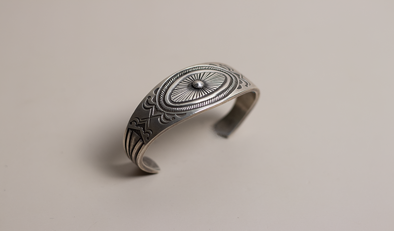 Ingot Silver Cuff