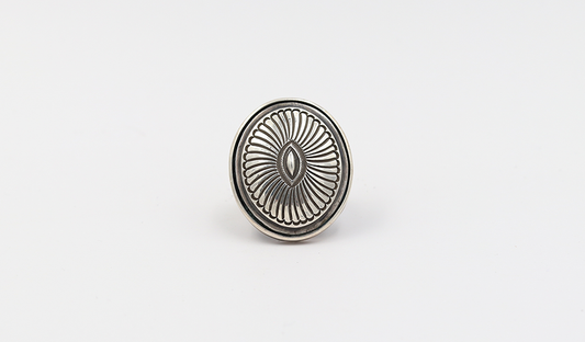 Hand-Stamped Ingot Silver Ring
