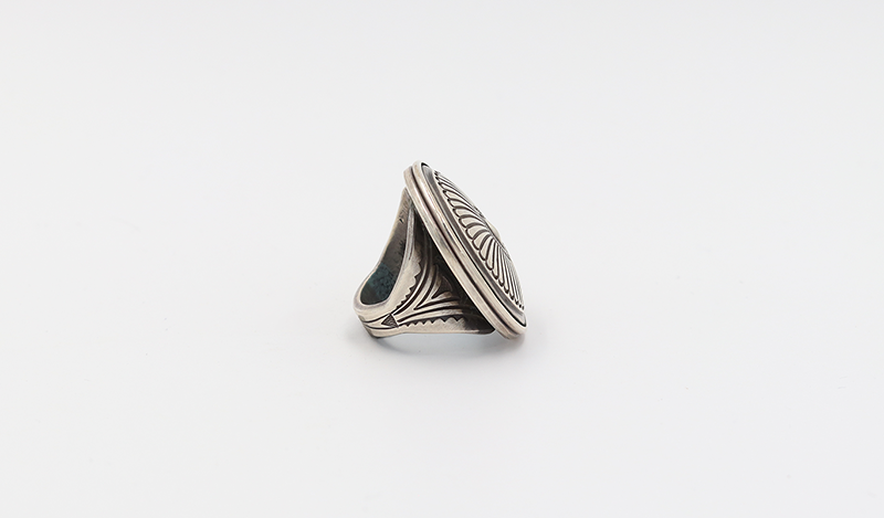 Hand-Stamped Ingot Silver Ring