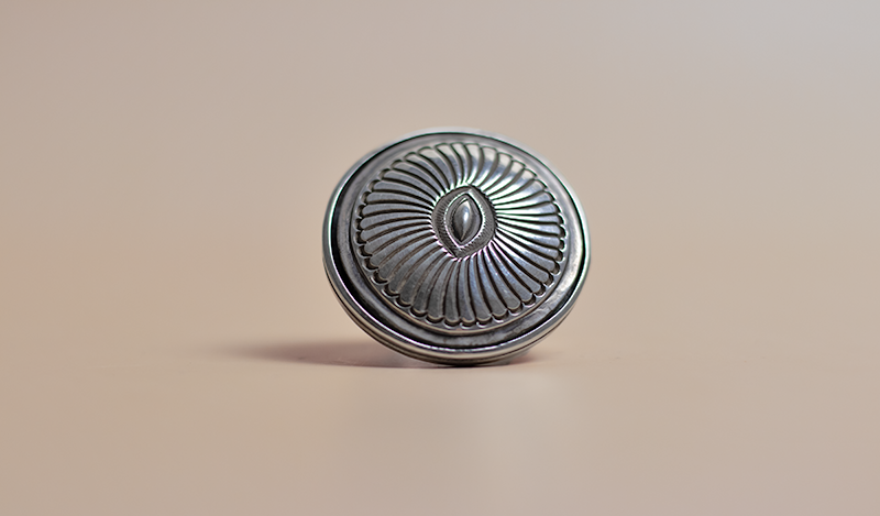 Hand-Stamped Ingot Silver Ring