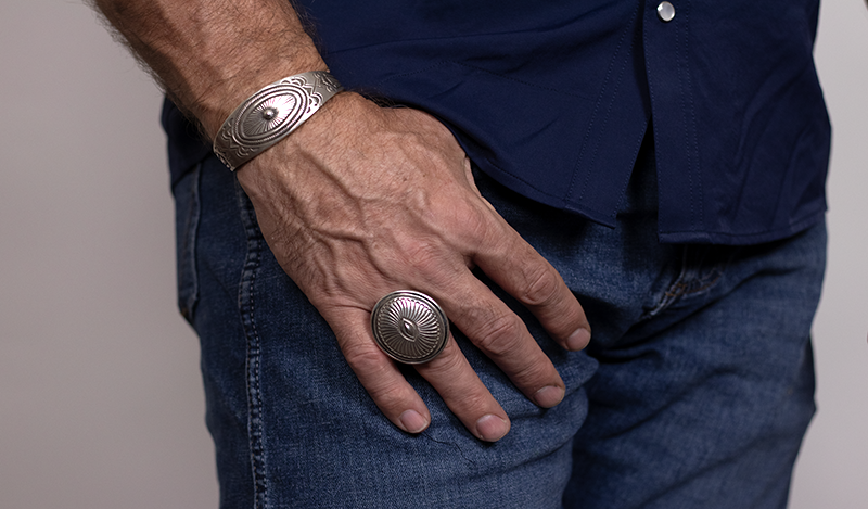 Ingot Silver Cuff