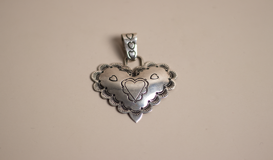 Bubble Heart Pendant