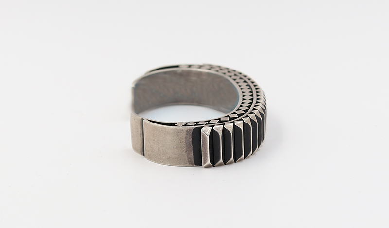 Triple Layer Wire Cuff