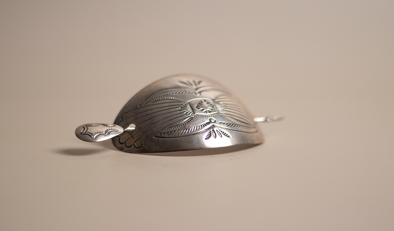 Handstamped Hair Pin