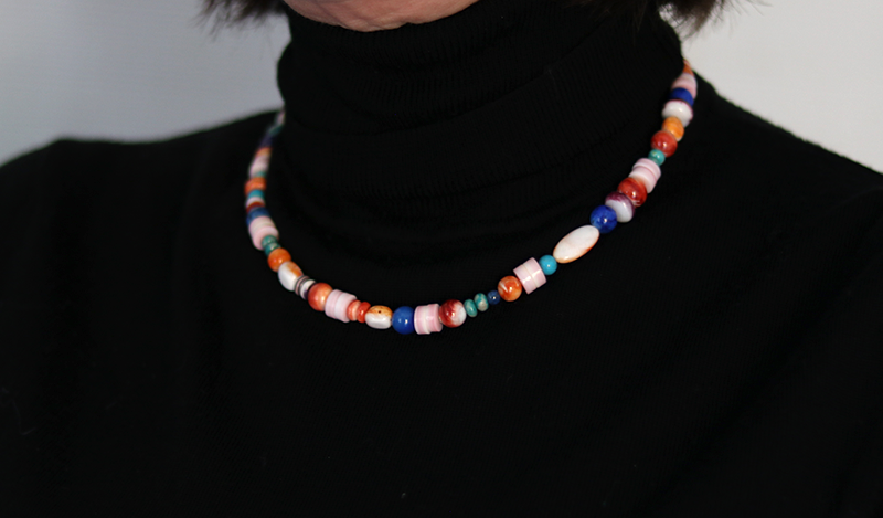 Multicolor Authentic Shell Necklace