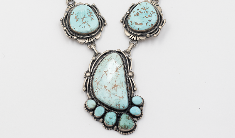 Royston and Carico Lake Necklace