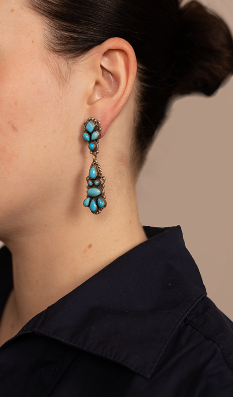 Navajo Cluster Earrings
