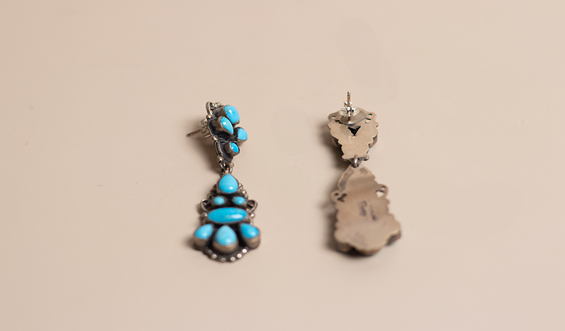 Navajo Cluster Earrings