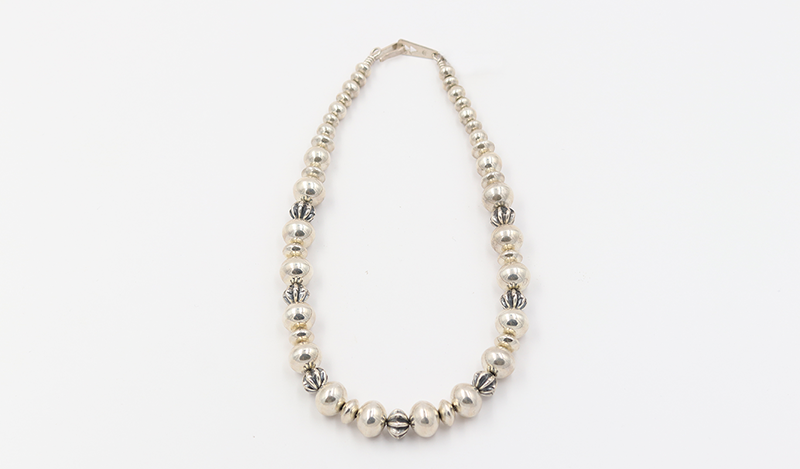 Navajo Pearls with Fluted Beads