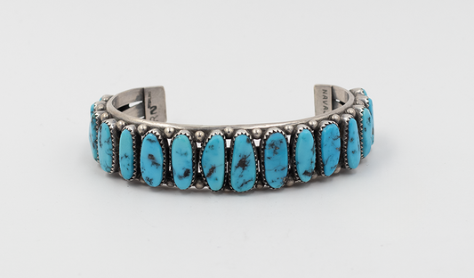 16 Kingman Nugget Cuff Bracelet