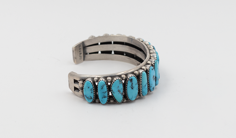 16 Kingman Nugget Cuff Bracelet