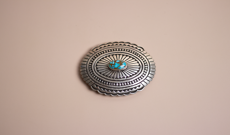 Sonoran Blue Belt Buckle