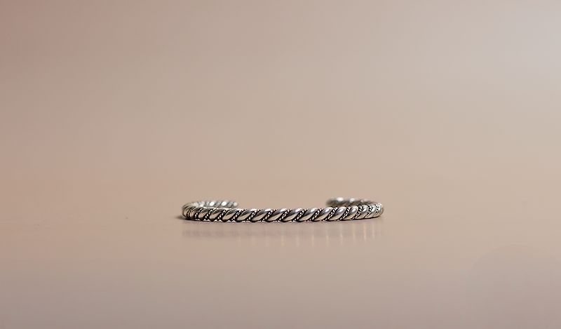 Smooth & Braided Twistwire Cuff