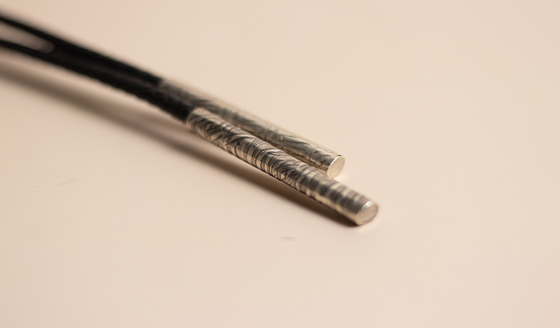 Hand Stamped Travis Teller Bolo Tie