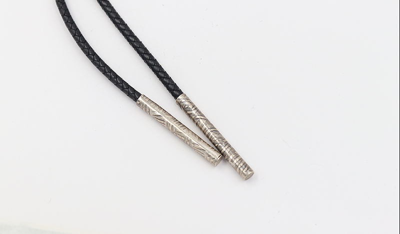 Hand Stamped Travis Teller Bolo Tie
