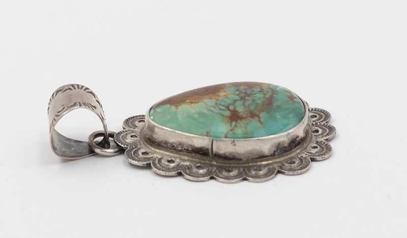 Turquoise Teardrop Pendant