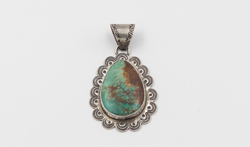 Turquoise Teardrop Pendant