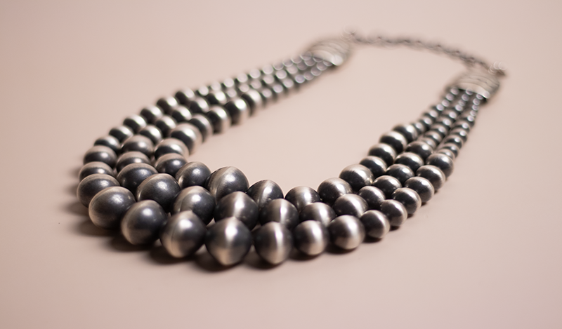 3 Strand Navajo Pearls